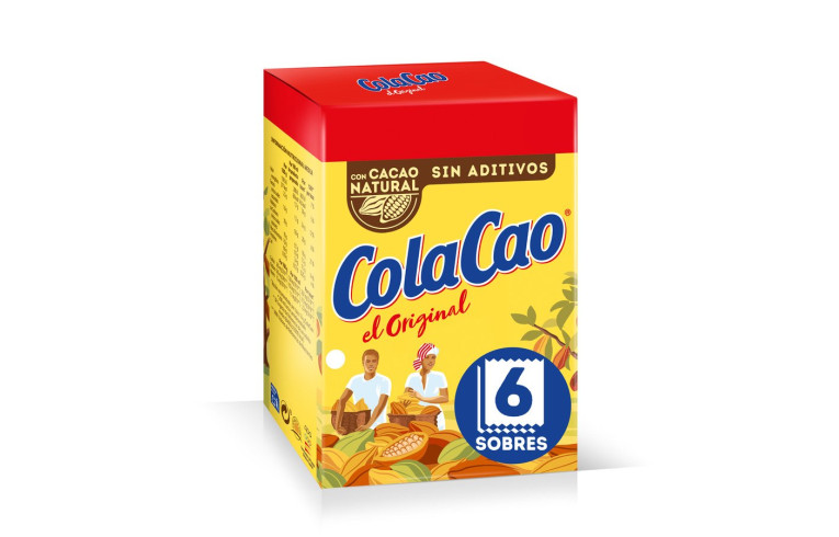 COLA CAO Original Cacao Soluble (caja 50 Sobres)